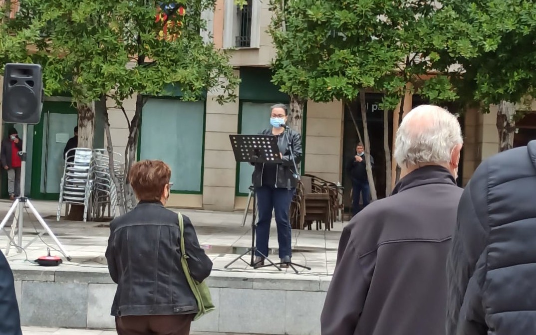 Acte del Primer de Maig a Valls